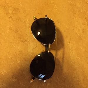 Brand new gothic style silver sunglasses